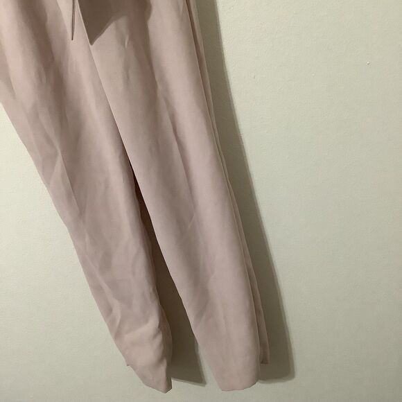 Express Baby Pink Minimalist Super High Rise Ankle Straight Leg Pants XS - Picture 4 of 11